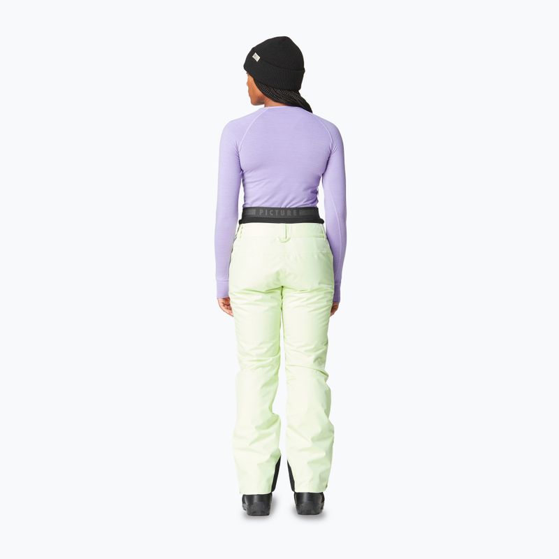 Women's ski trousers Picture Exa lime cream 3