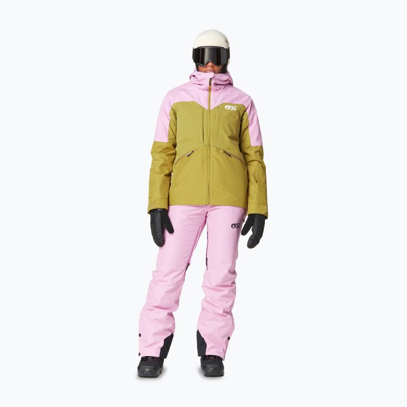 Women's Picture Sitkah orchid / green moss ski jacket 2