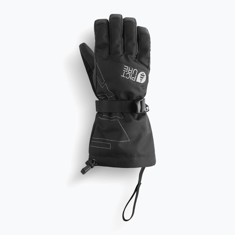 Children's ski gloves Picture Graby Gloves 10/10 black 2