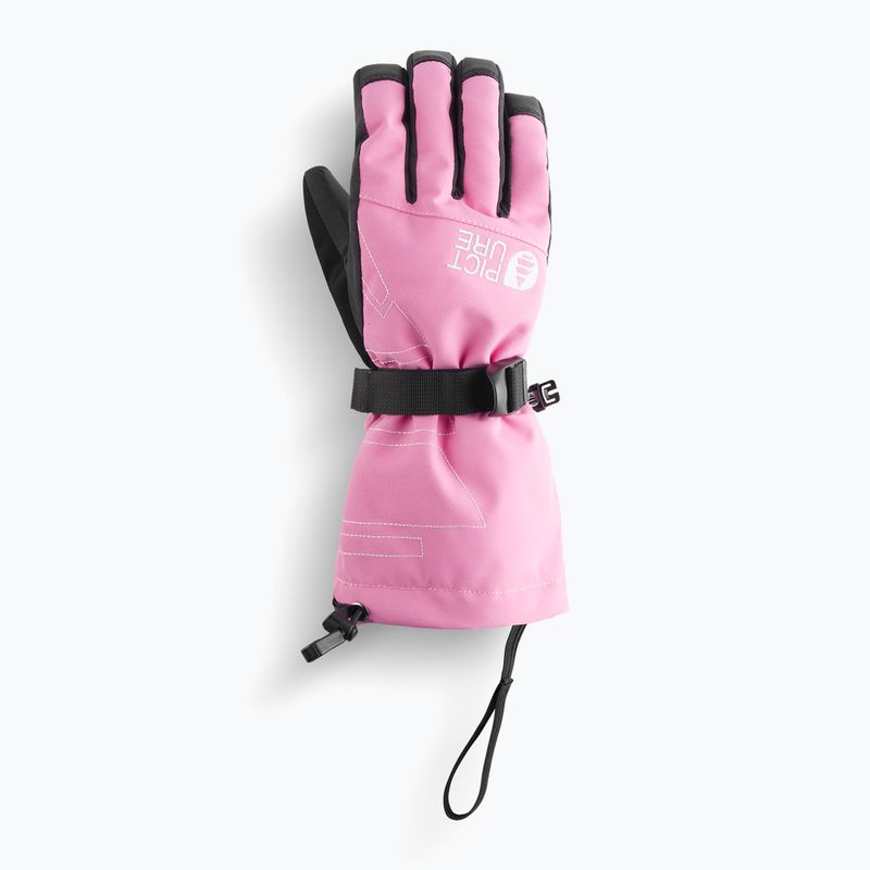 Children's ski gloves Picture Graby Gloves 10/10 super pink 2