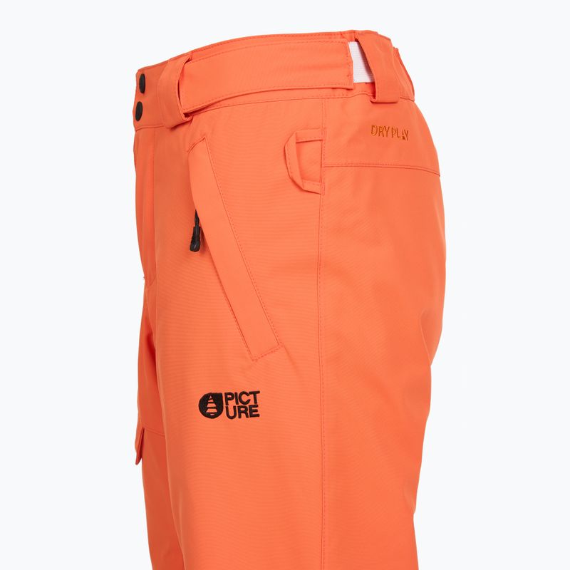 Children's ski trousers Picture Time 10/10 neon flare 4