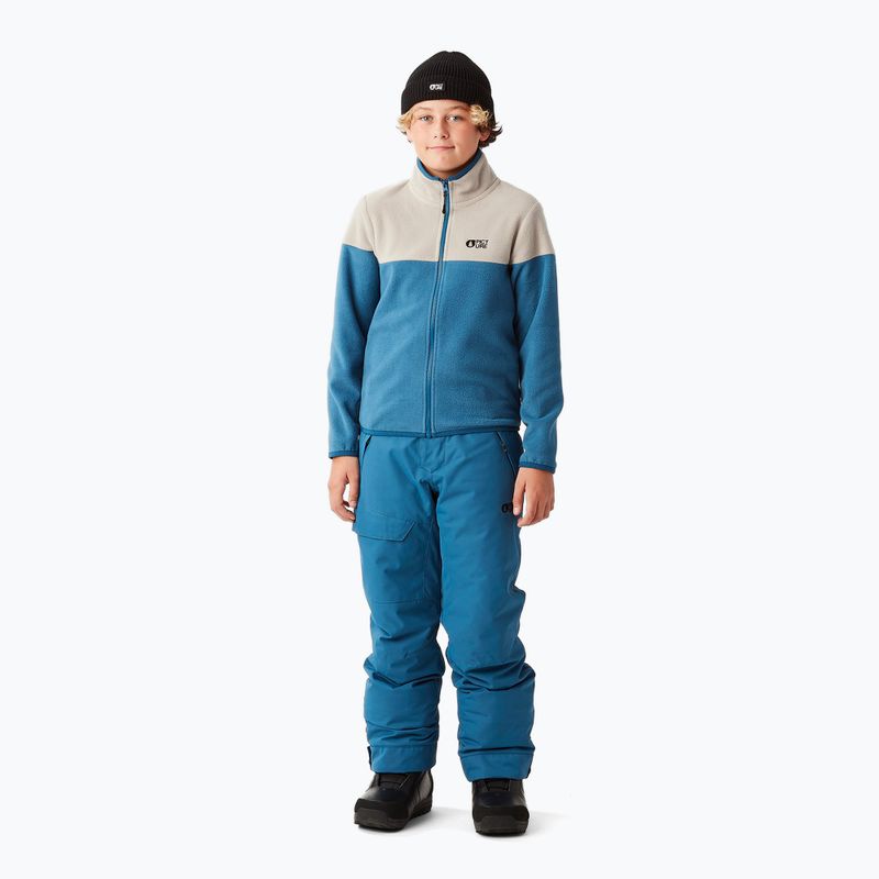 Children's ski trousers Picture Time 10/10 serenity blue 2