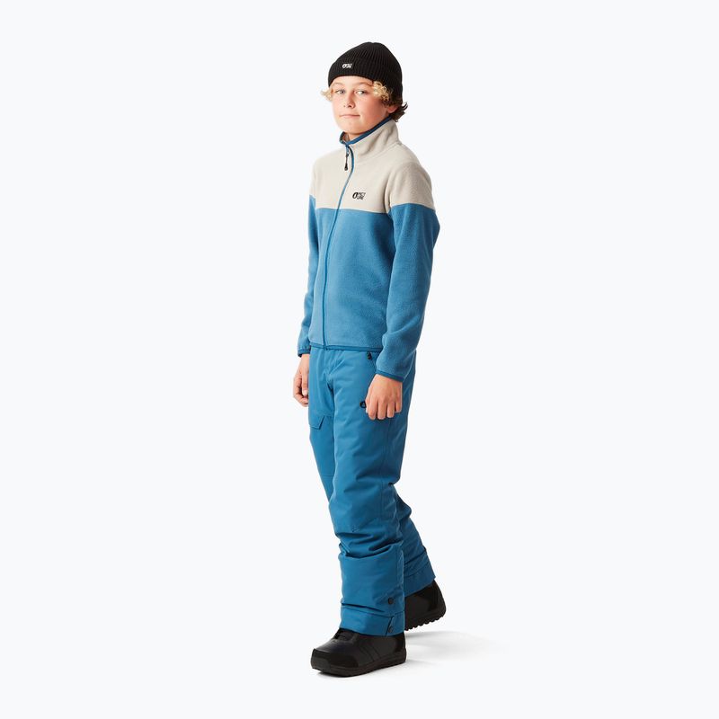 Children's ski trousers Picture Time 10/10 serenity blue 4