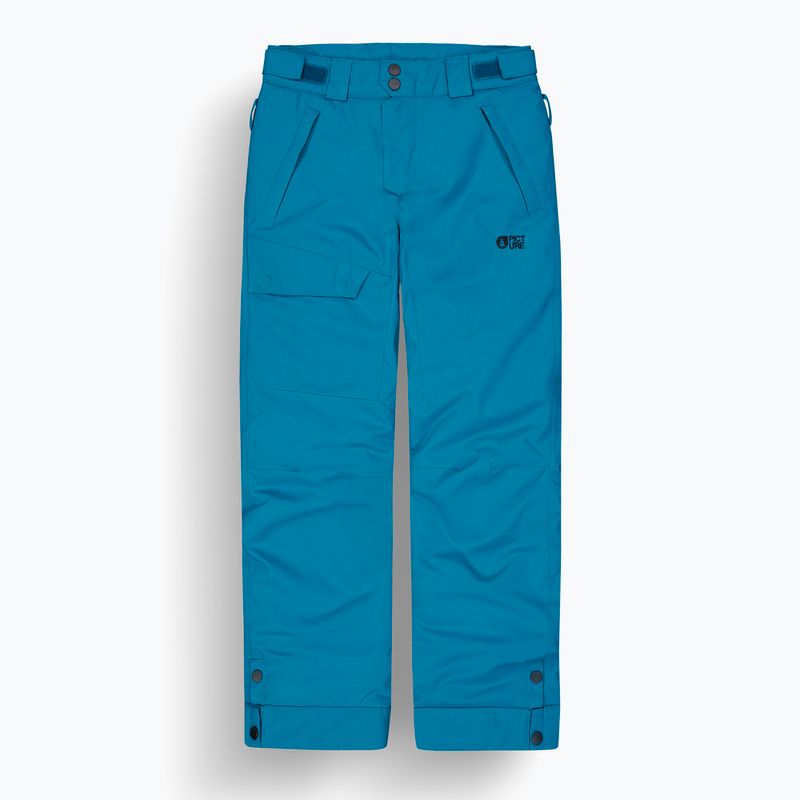 Children's ski trousers Picture Time 10/10 serenity blue 6