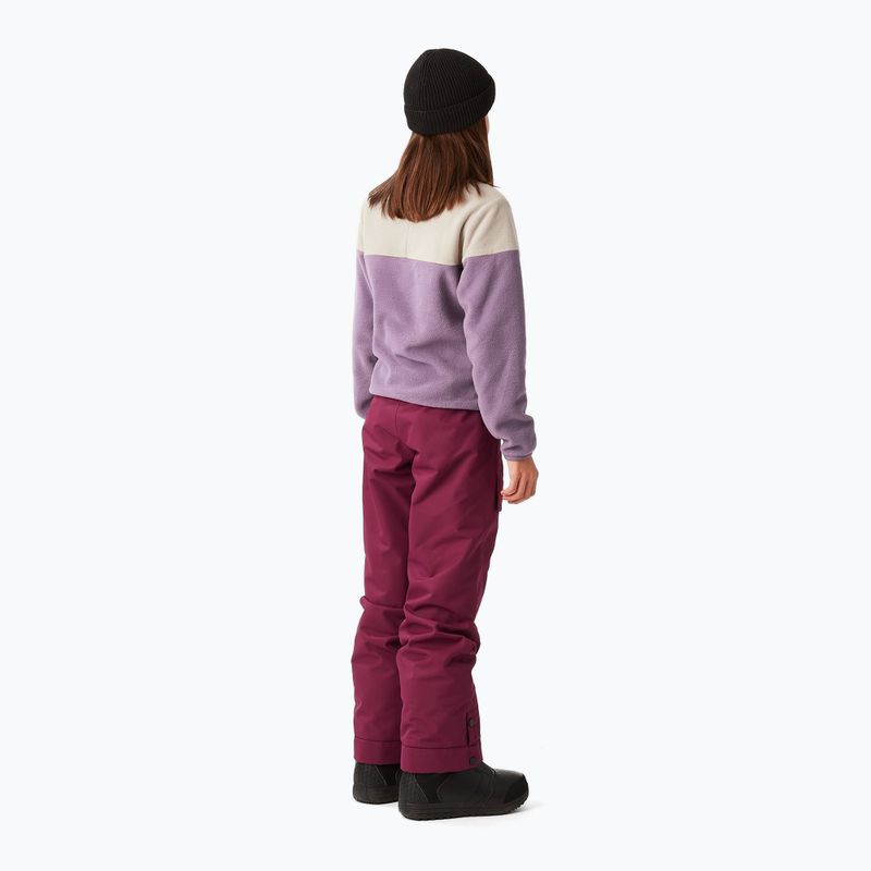 Children's ski trousers Picture Time 10/10 purple potion 3