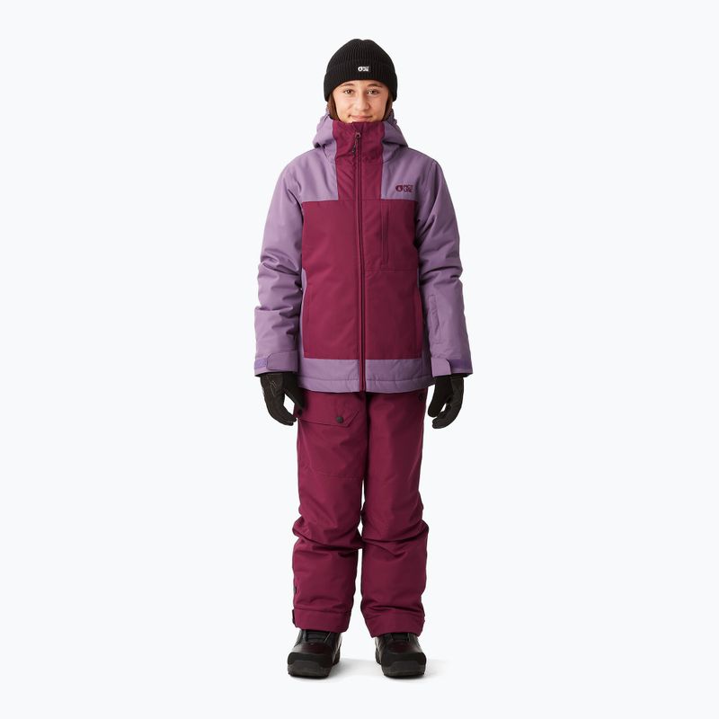 Children's ski jacket Picture Seady 10/10 grape jam 2