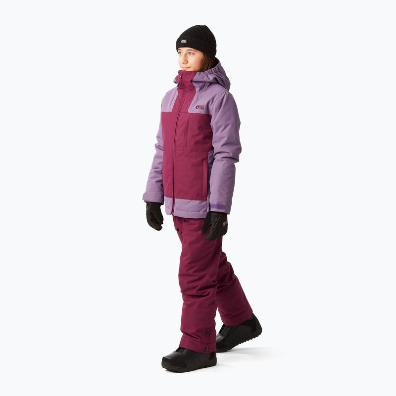 Children's ski jacket Picture Seady 10/10 grape jam 4