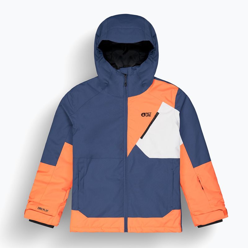 Children's ski jacket Picture Daumy 10/10 neon flare 6