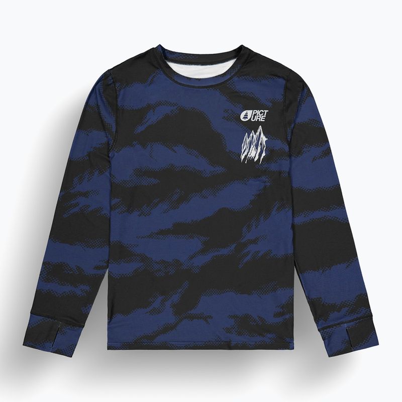 Men's thermal top Picture Lhotse Printed retro fusion print 5