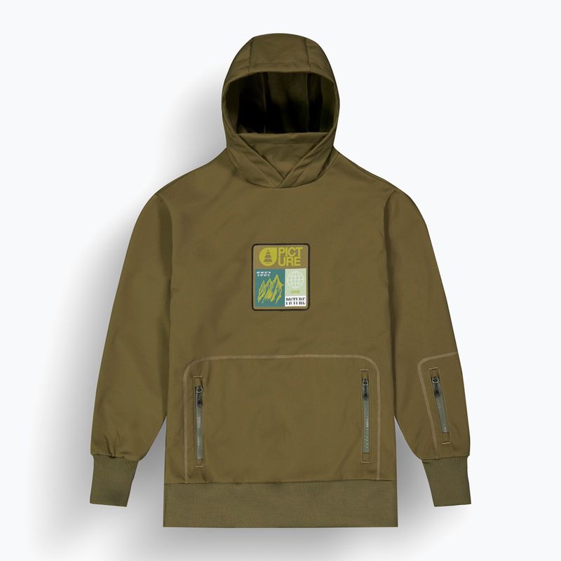 Men's snowboard jacket Picture Parker 5/5 tobacco 14