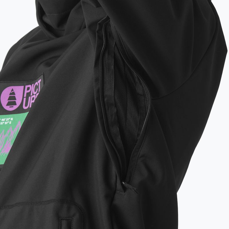 Men's snowboard jacket Picture Parker 5/5 black 7