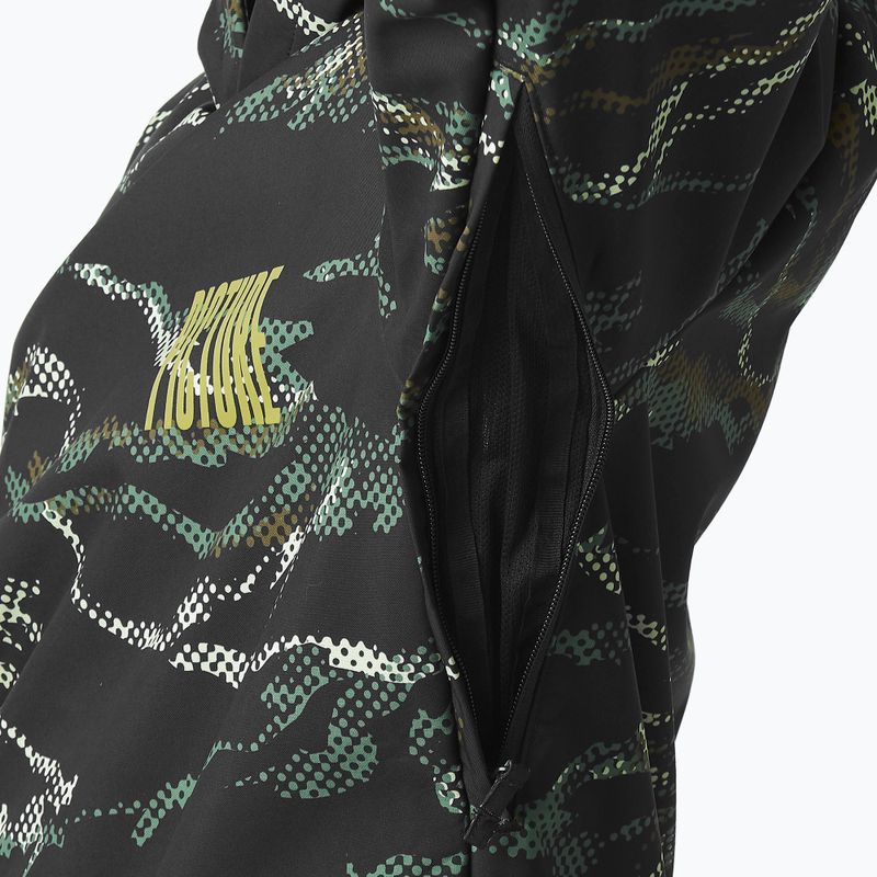 Ski jacket Picture Parker Printed forest shadow print 17