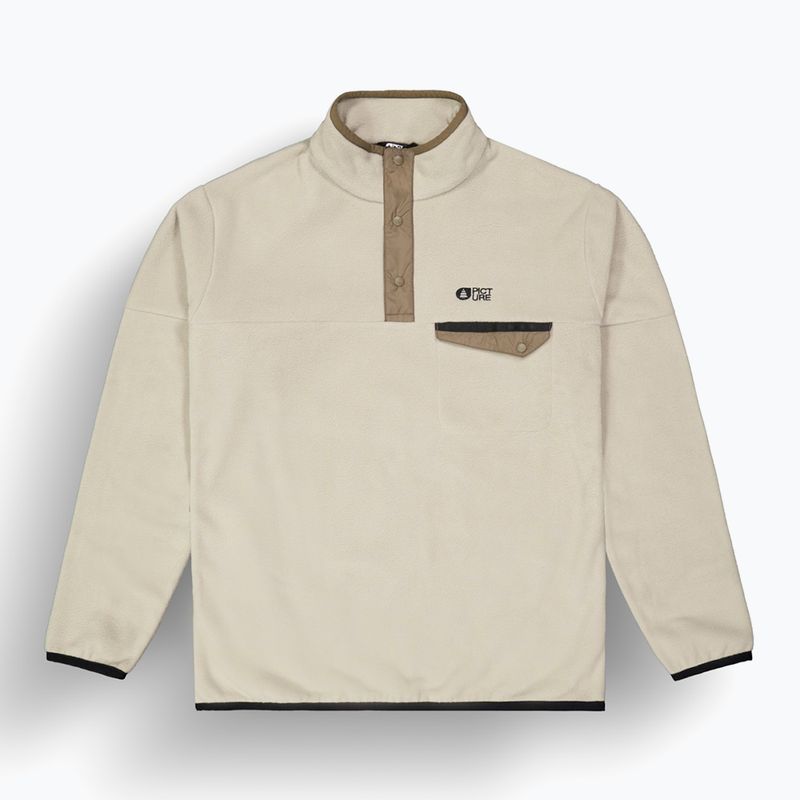 Men's ski fleece Picture Arcca 1/4 Zip pure cashmere