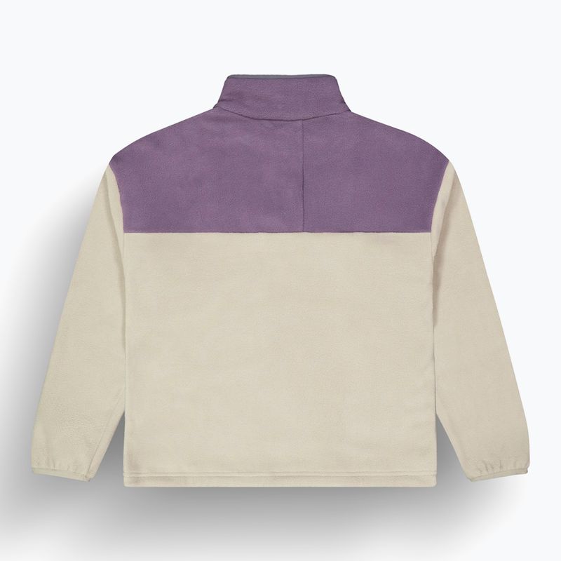 Women's fleece ski sweatshirt Picture Arcca 1/4 Zip pure cashmere 2