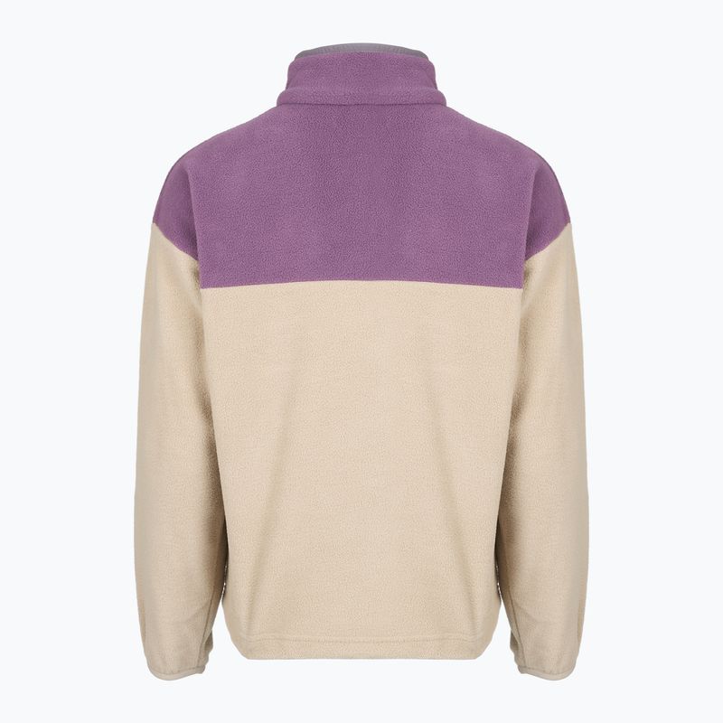 Women's fleece ski sweatshirt Picture Arcca 1/4 Zip pure cashmere 8