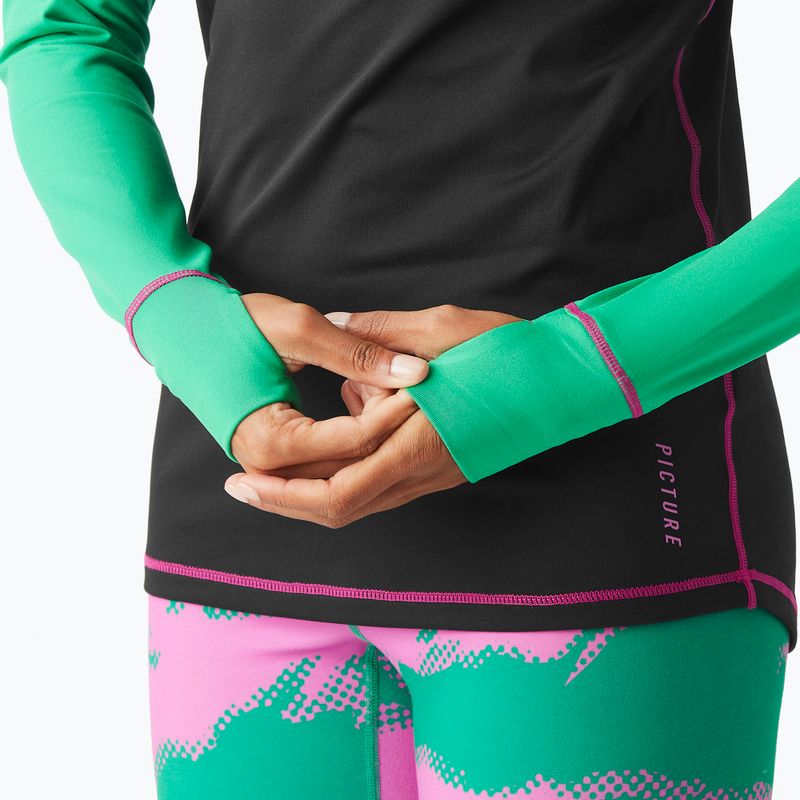 Women's ski sweatshirt Picture Pagaya black 5