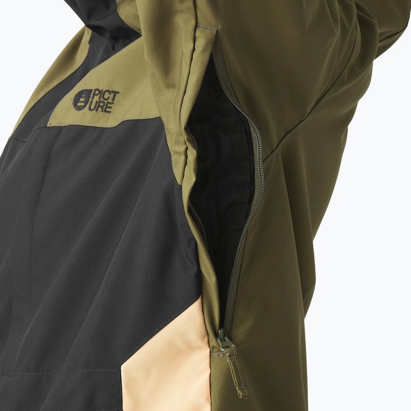 Women's ski jacket Picture Seakrest tobacco black 6