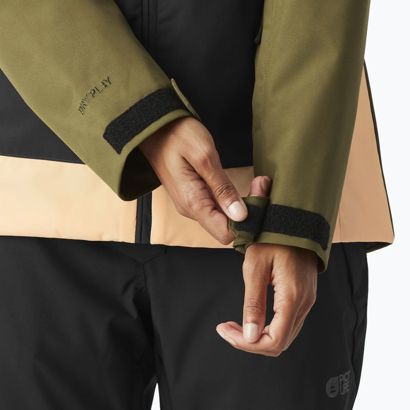 Women's ski jacket Picture Seakrest tobacco black 7