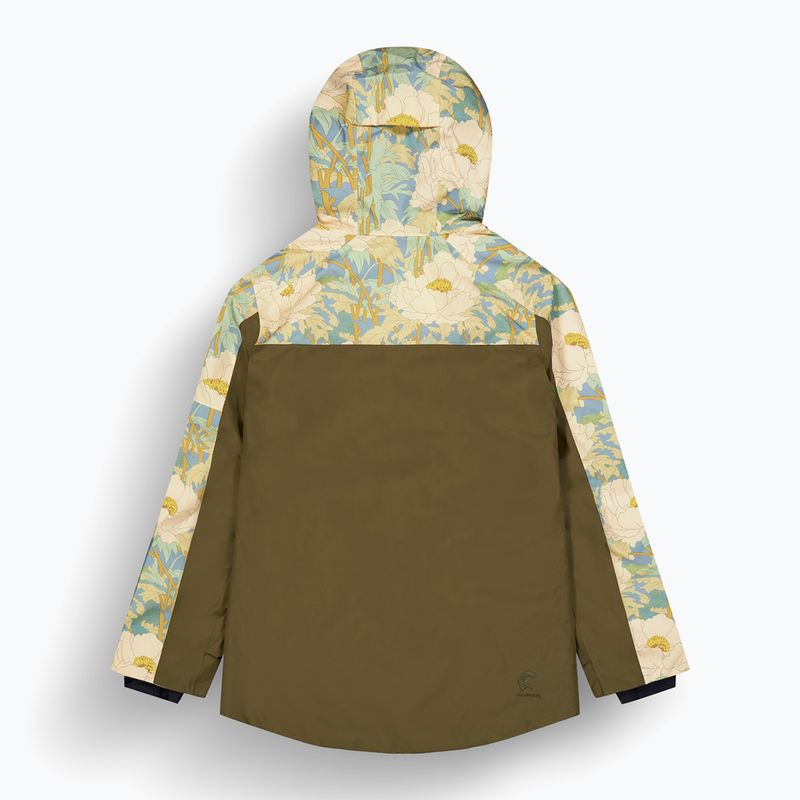 Women's ski jacket Picture Exa timeless flower print 2