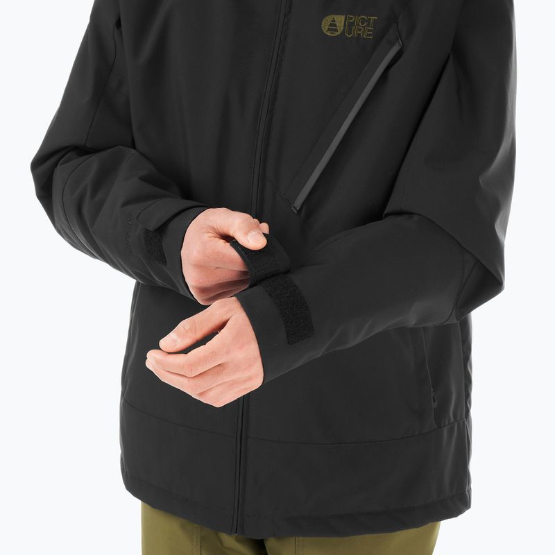 Men's ski jacket Picture Nitric black 9