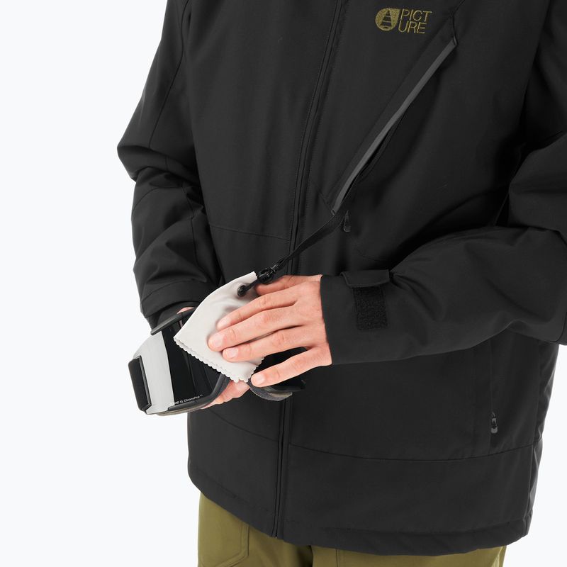 Men's ski jacket Picture Nitric black 11
