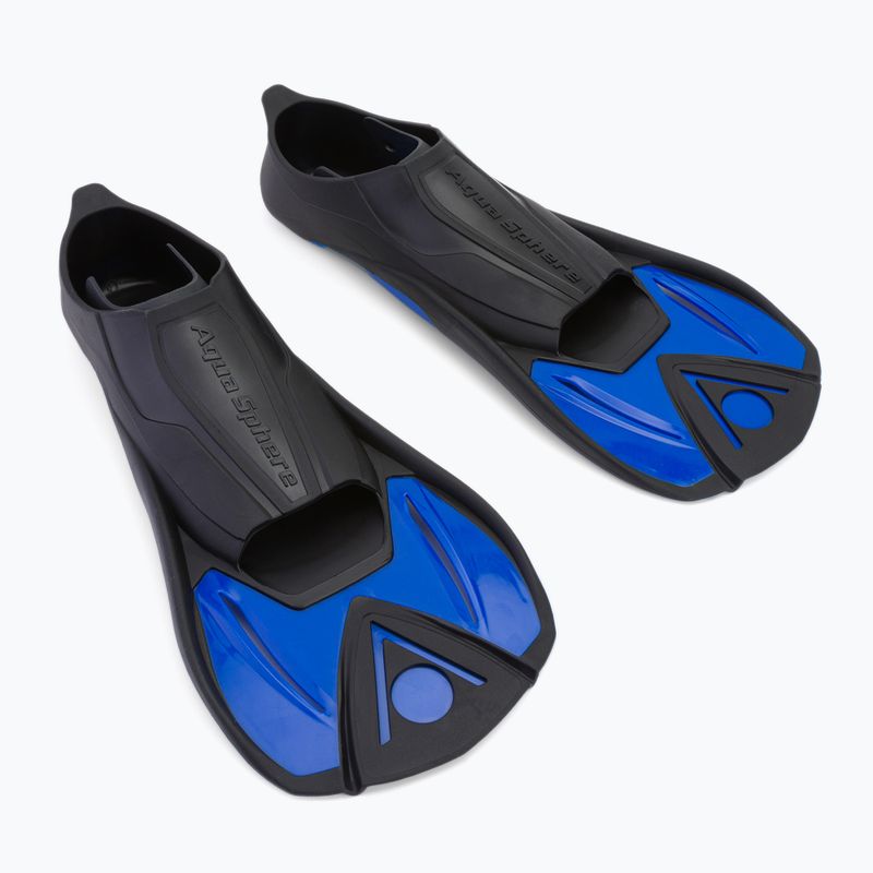 Aquasphere Microfin swimming fins black/blue FA3254001 3