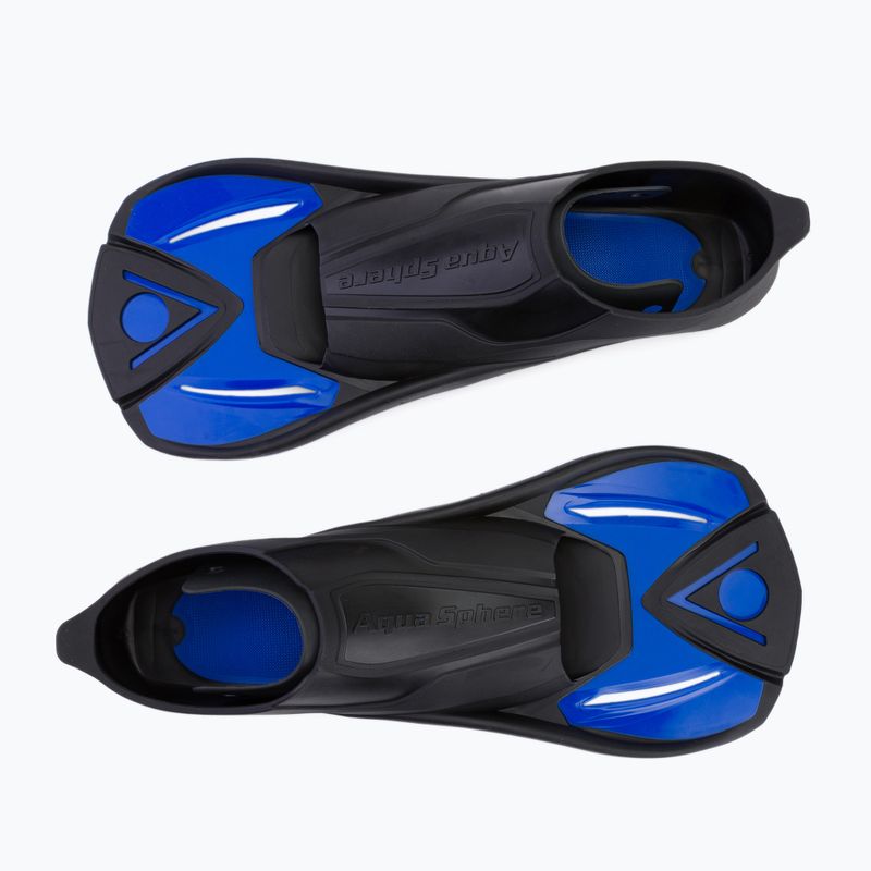 Aquasphere Microfin swimming fins black/blue FA3254001 2