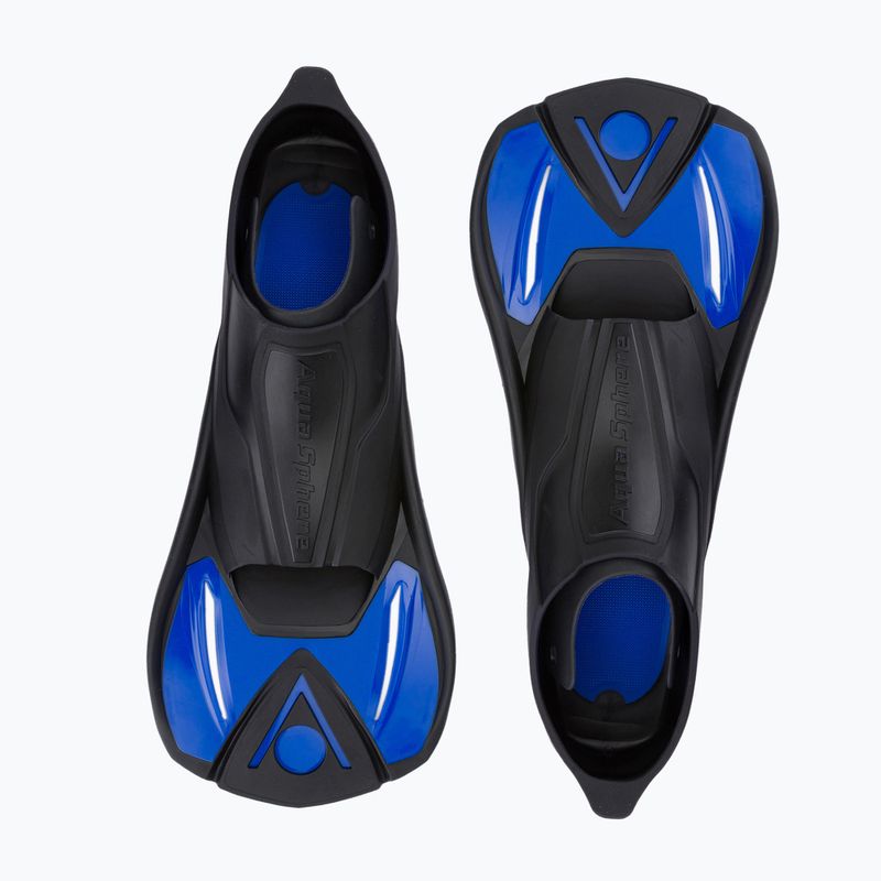Aquasphere Microfin swimming fins black/blue FA3254001