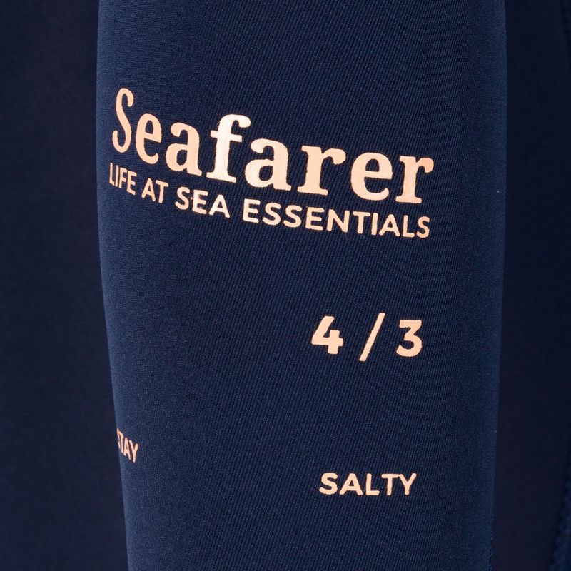 Women's MANERA Seafarer 4/3 mm navy blue 22221 wetsuit 5