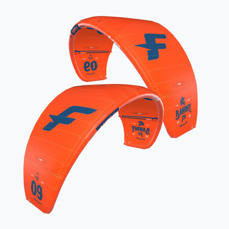 F-ONE Bandit XV kite kitesurfing orange 77221-0101-B-7