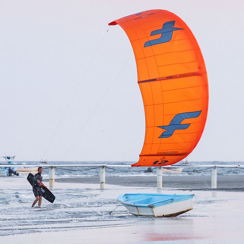 F-ONE Bandit XV kite kitesurfing orange 77221-0101-B-7 4