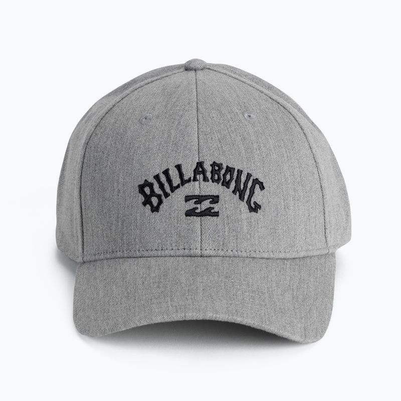 Men's baseball cap Billabong Arch Snapback grey heather 4