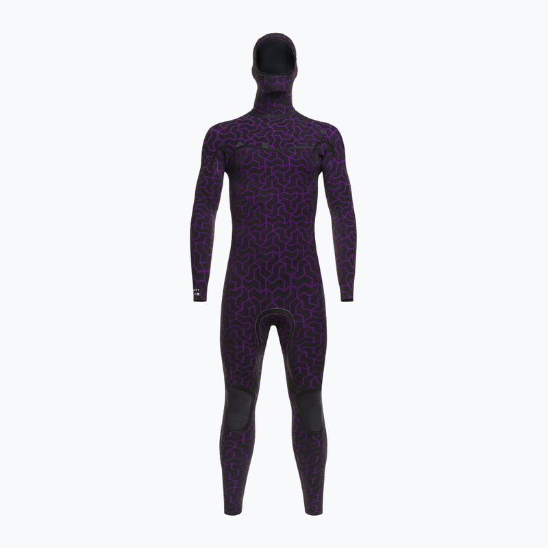 Men's wetsuit Billabong 5/4 Furnace Hooded CZ Full black 4