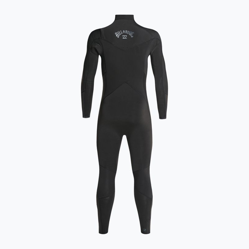 Men's wetsuit Billabong 5/4 Absolute CZ Full black hash 8