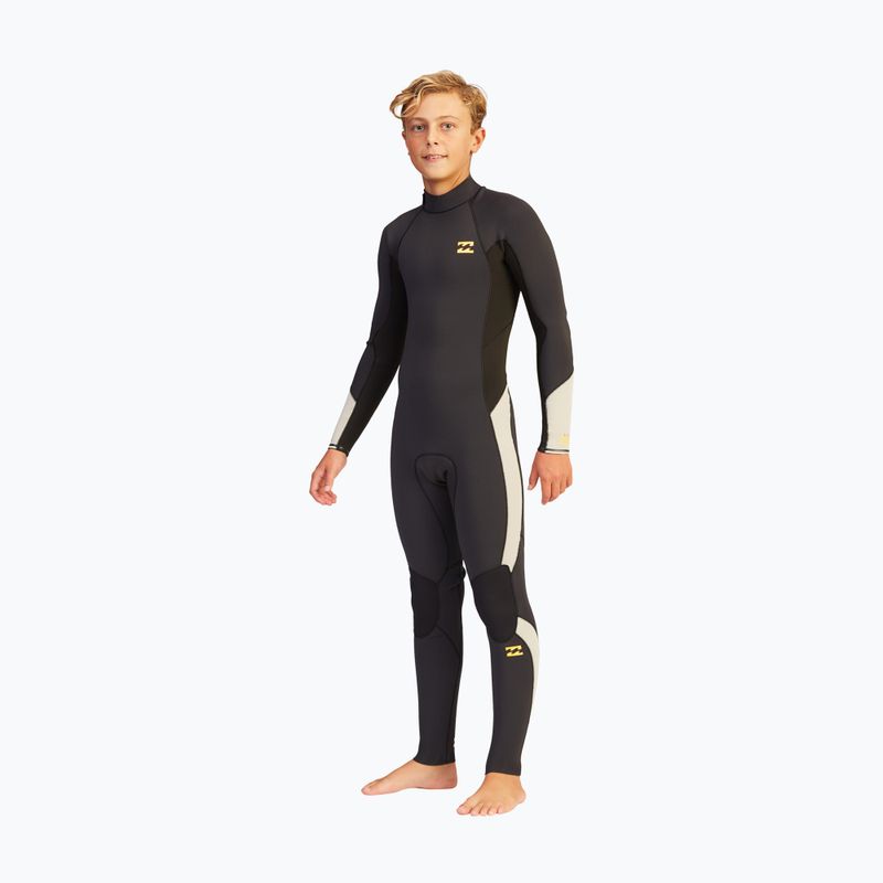 Children's swimming foam Billabong 4/3 Boys Absolute BZ Full black rock 2