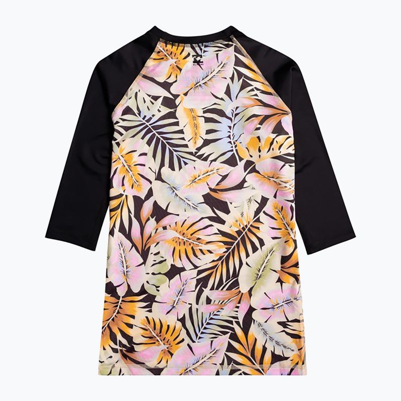 Women's Billabong Surf Capsule black pebble swim shirt 2