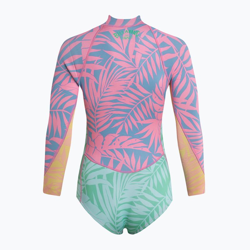 Women's wetsuit Billabong Salty Dayz LS Spring mystic multi 3
