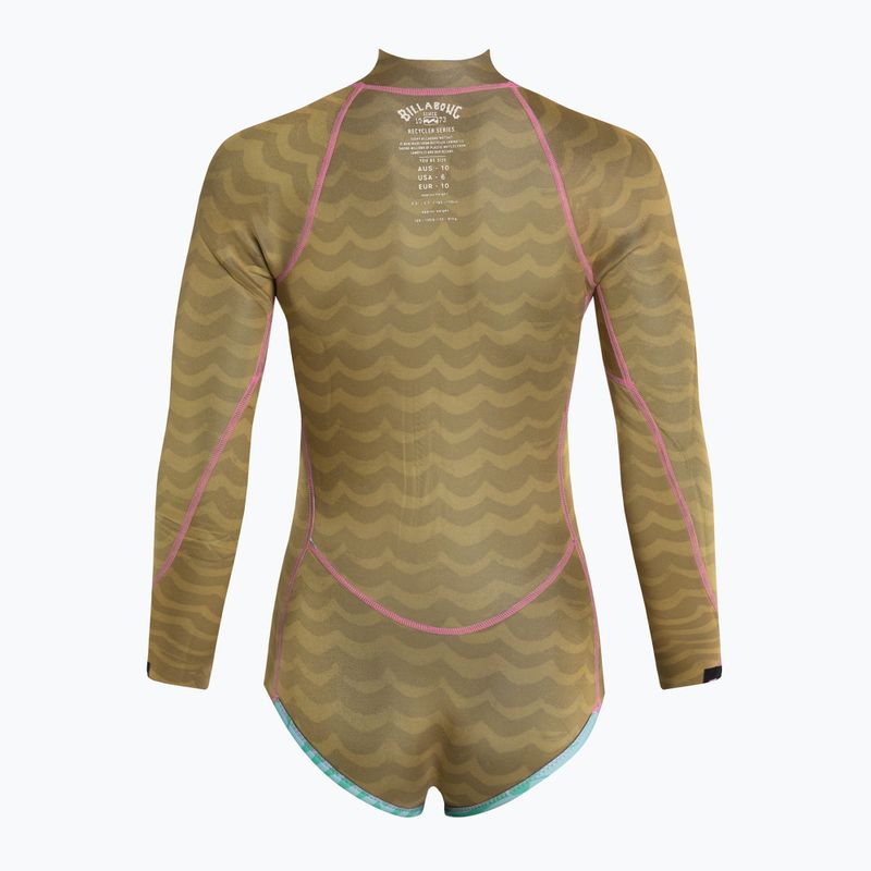 Women's wetsuit Billabong Salty Dayz LS Spring mystic multi 5