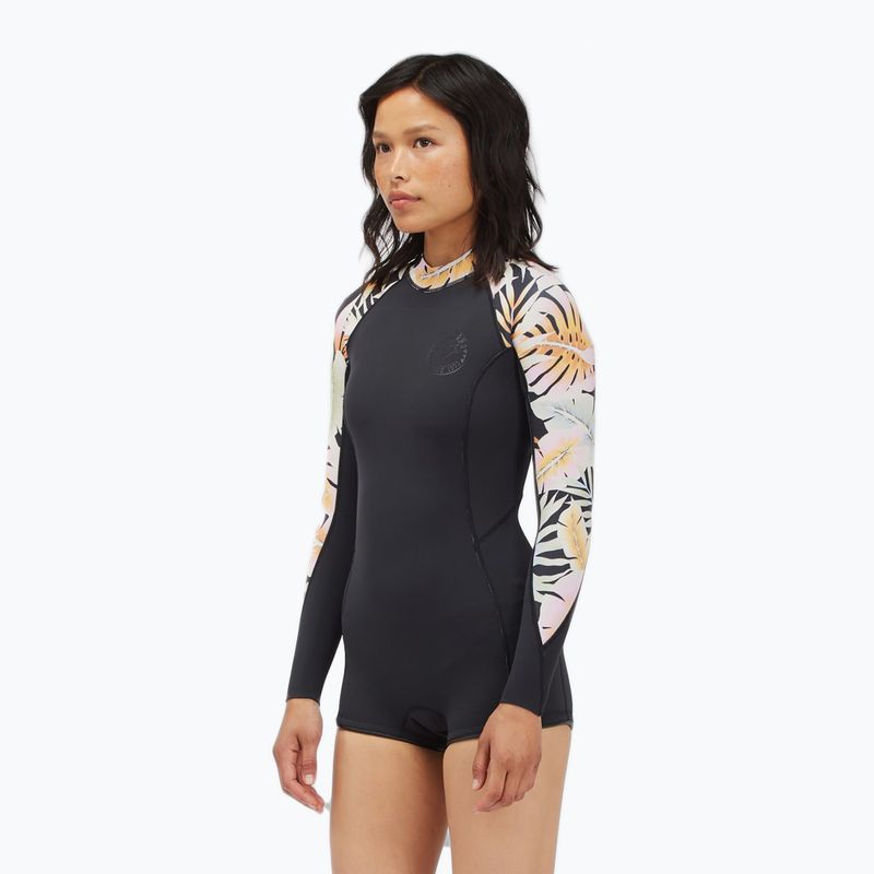 Women's wetsuit Billabong Spring Fever LS Spring black 8
