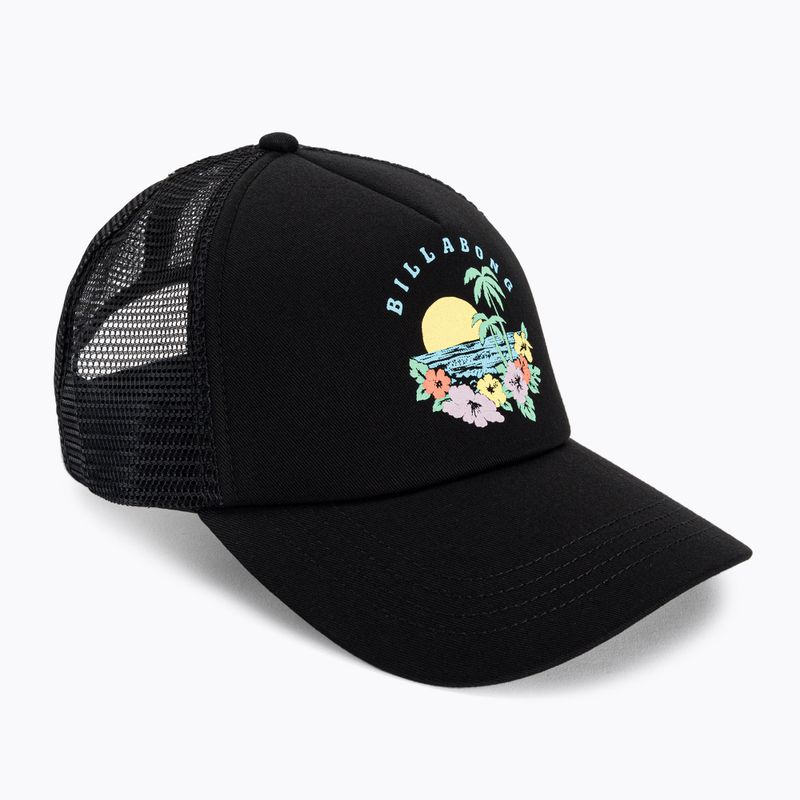 Women's baseball cap Billabong Aloha Forever black/green