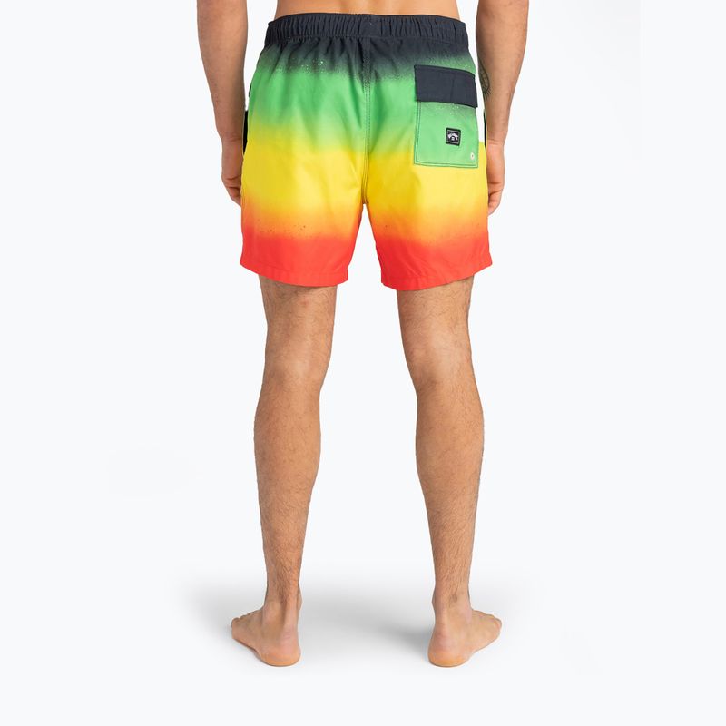 Men's swimming shorts Billabong All Days Fade rasta 2