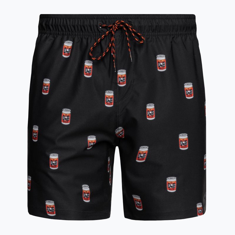 Men's swimming shorts Billabong Simpsons Duff black