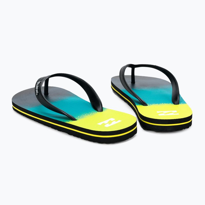 Children's flip flops Billabong Tides Print B citrus 3