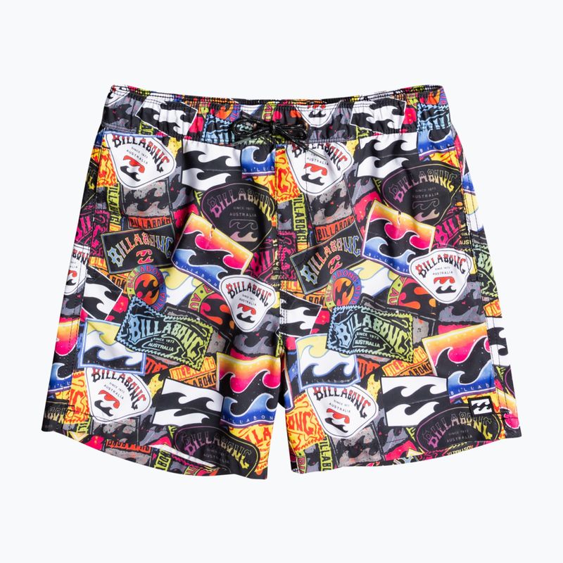 Children's swimming shorts Billabong Sundays multicolor