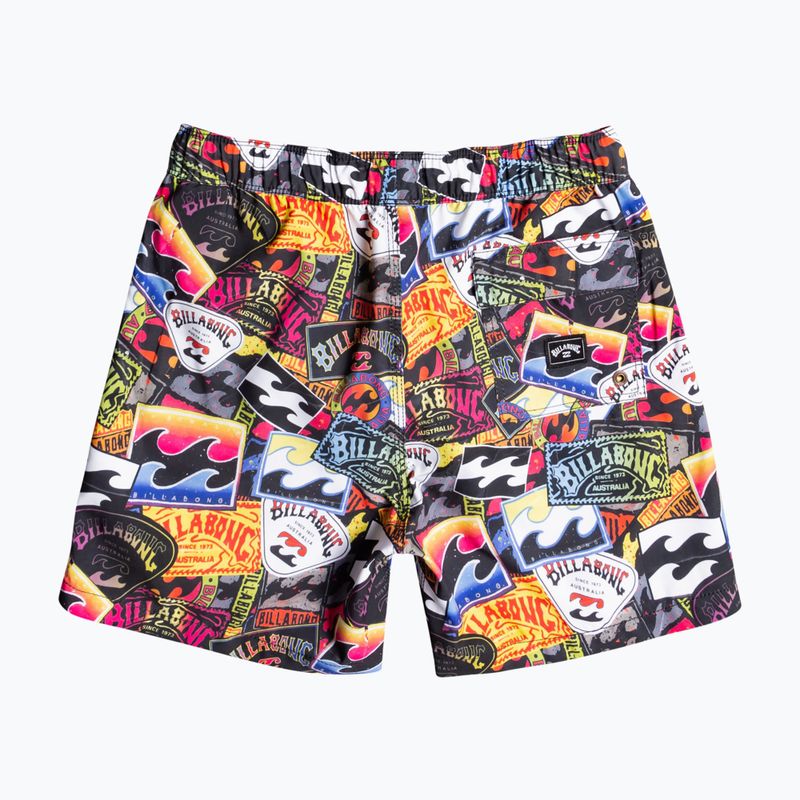 Children's swimming shorts Billabong Sundays multicolor 2