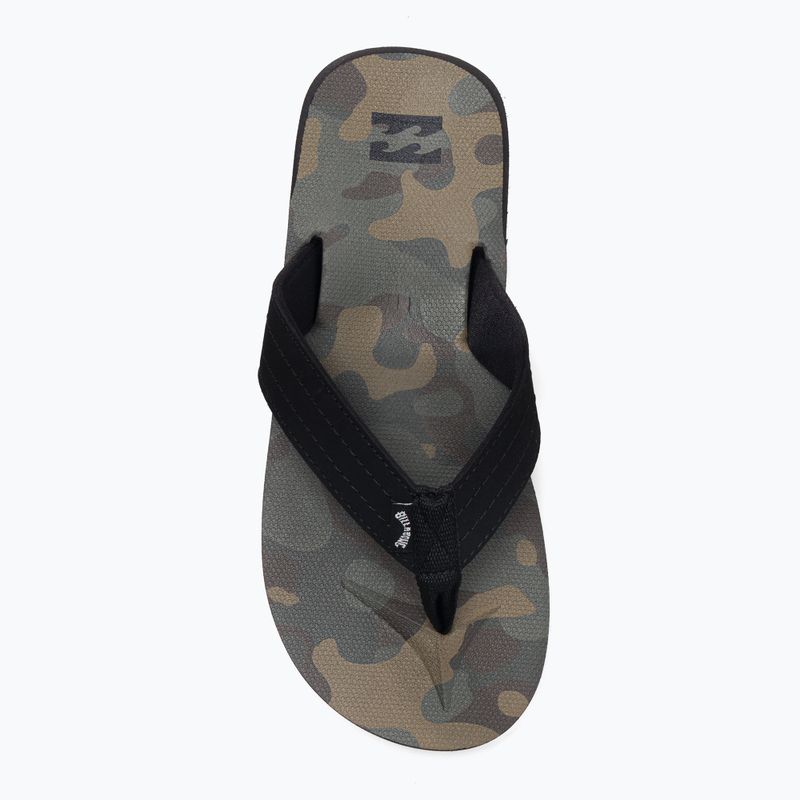 Men's flip flops Billabong All Day Theme camo 6