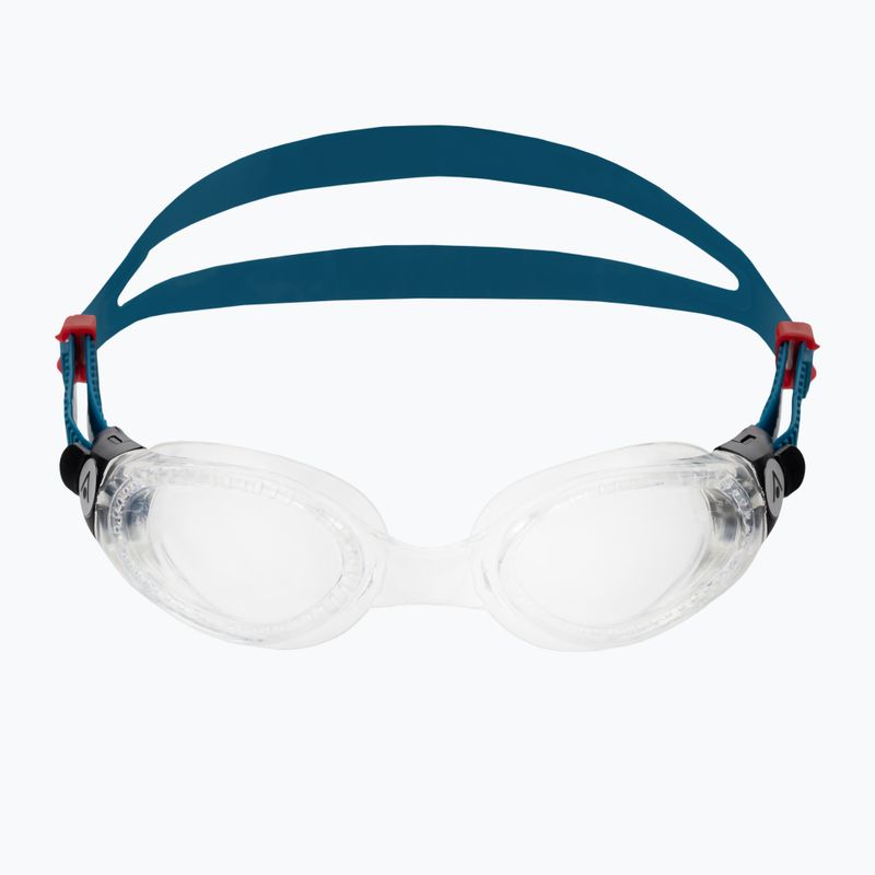 Aquasphere Kaiman clear/petrol/clear swimming goggles EP3000098LC 2