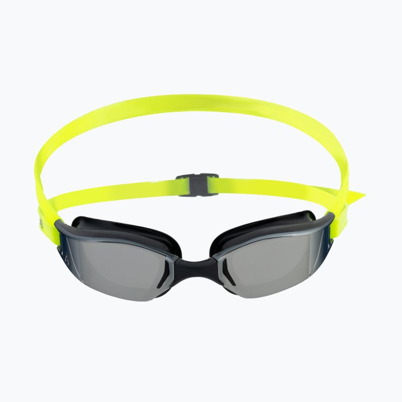 Aquasphere Xceed black/yellow/mirror silver swimming goggles EP3030107LMS 2