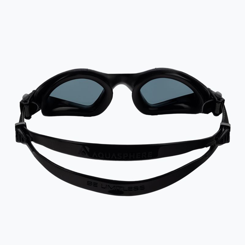 Aquasphere Kayenne black/silver/dark swimming goggles EP2960115LD 5
