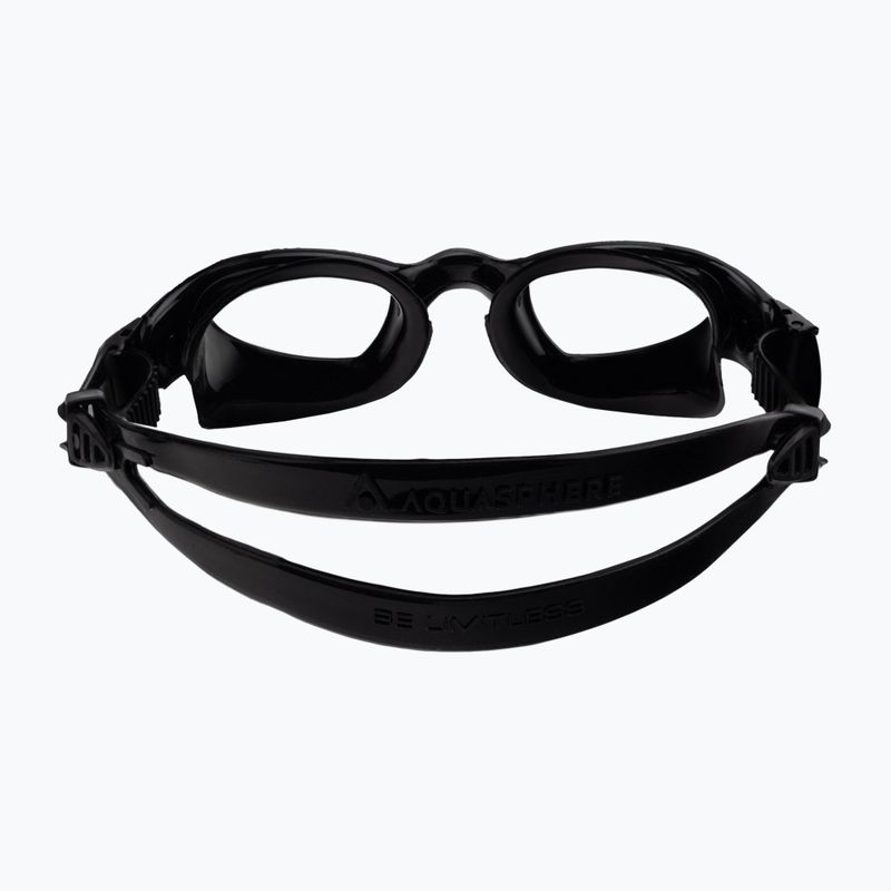 Aquasphere Mako 2 black/black/clear swim goggles EP3080101LC 5